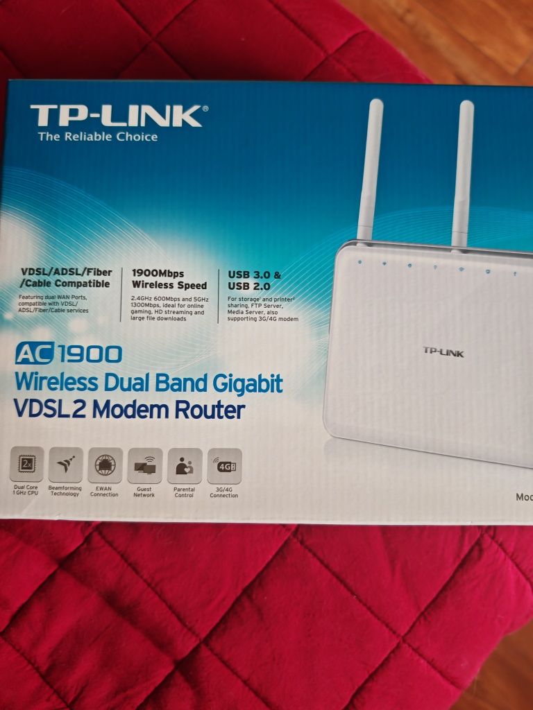 TP-Link VDSL 2 Modem Router