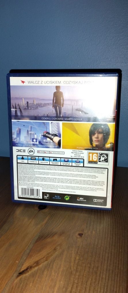 Gra Mirror's Edge  na PS 4