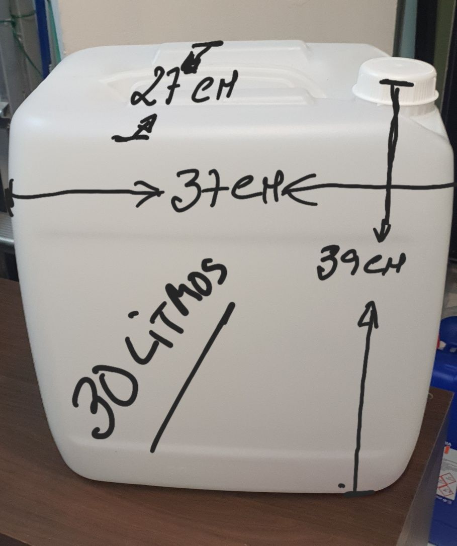 Bidão;Jerrican; 30 L C/torneira