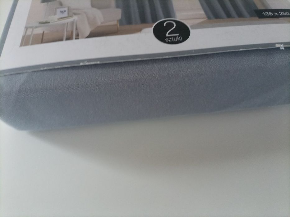 2 zasłony zaciemniające blackout 100% Smukee zestaw dwóch zasłon