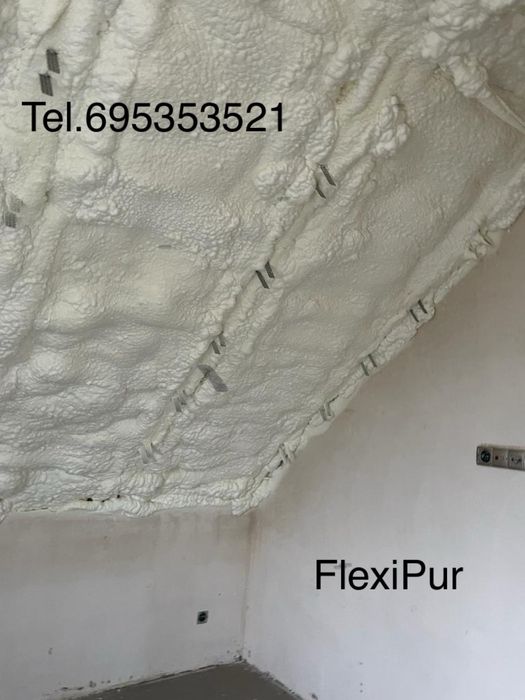 Ocieplenie poddasza,docieplenie,izolacja pianą pur,izolacja natryskowa