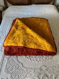 Cobertor Vermelho Quente (2,2m x 2,4m) - Cama Casal - Novo