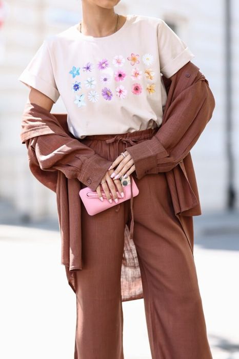 T-shirt damski Basic nowa kolekcja Premium Polska marka kolory