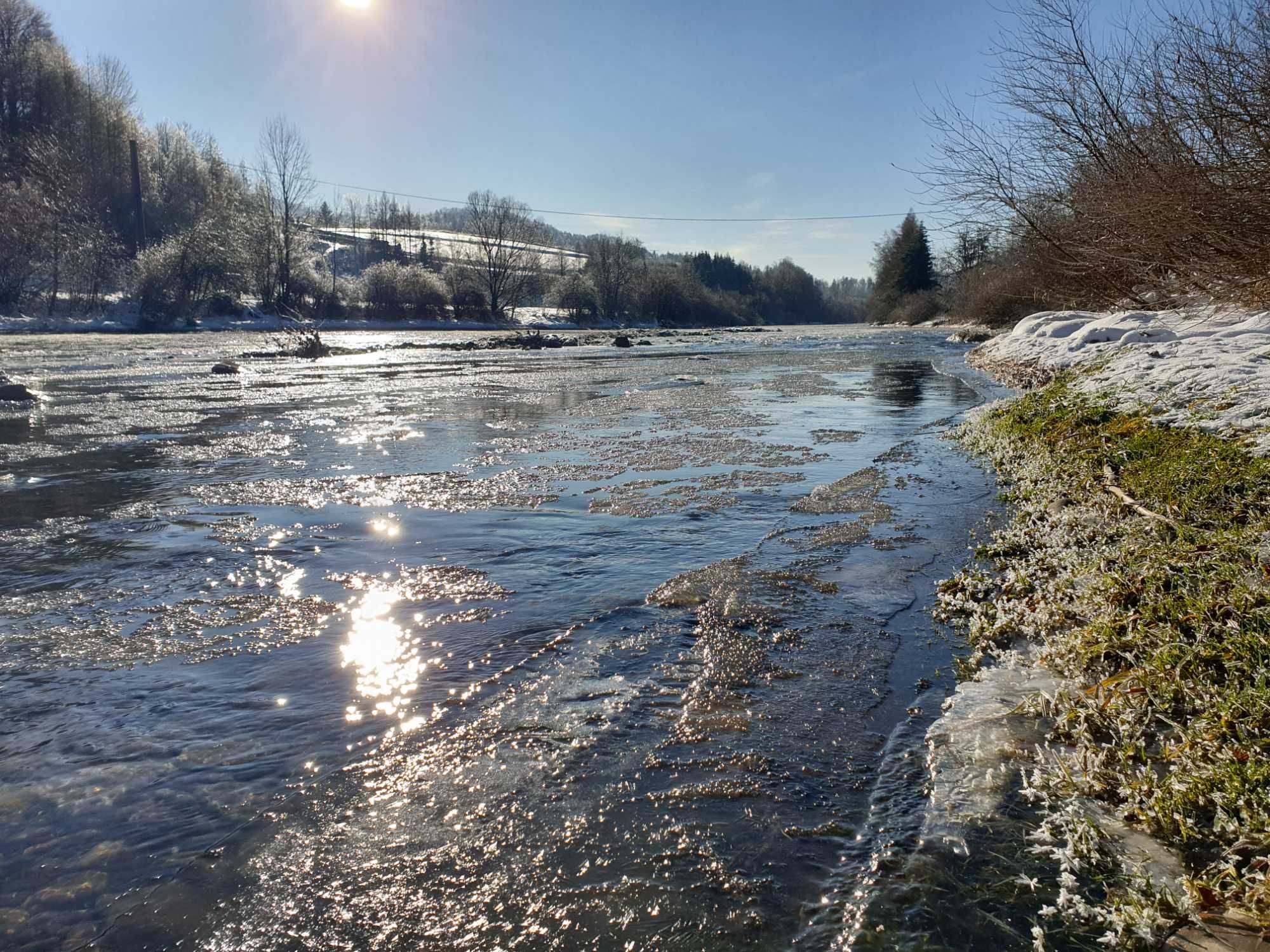 Bieszczady-domek w TERCE nad rzeką Solinką - Frysiówka; Solina; nocleg