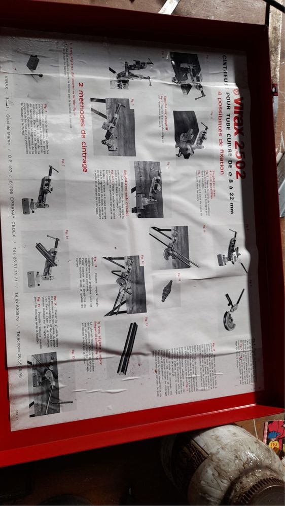 Curvadora Manual Virax 2502