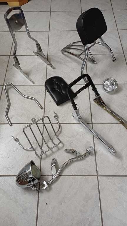 oparcia sissy bar bagażnik liht bar
