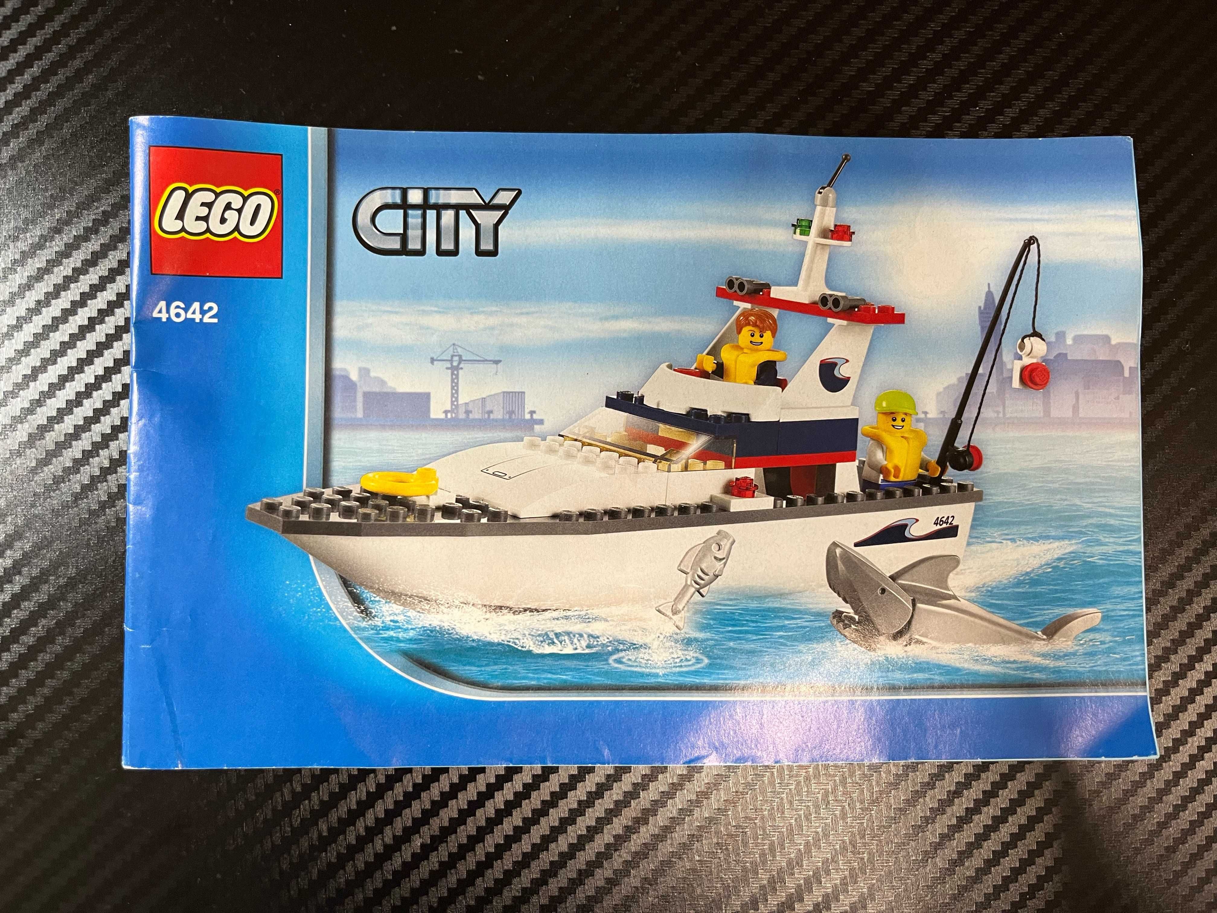 Lego City 4642, Jacht motorowy - brakuje jednego elementów