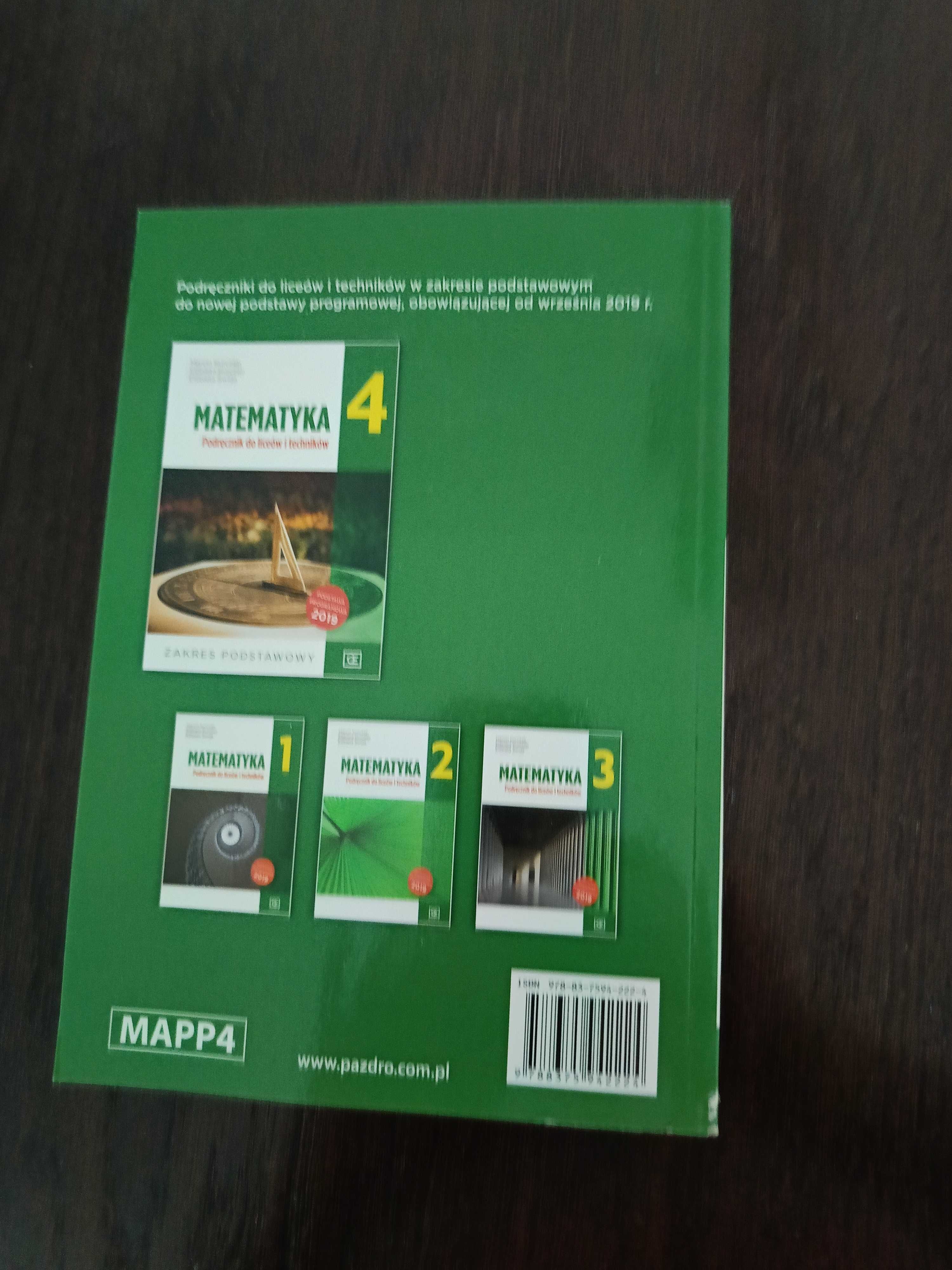 Matematyka klasa 4 liceum technikum