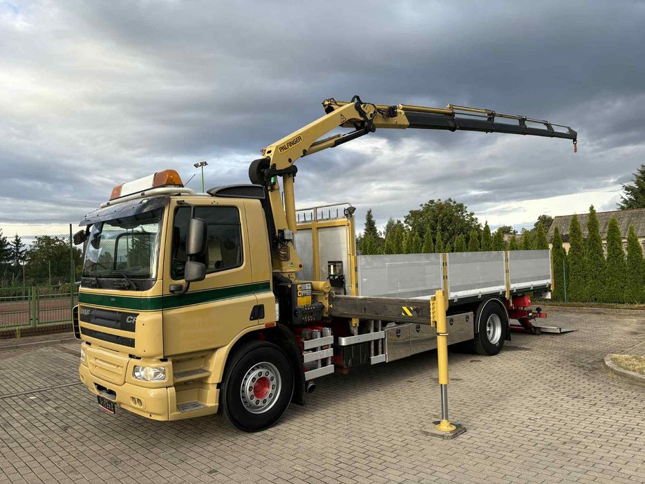 DAF CF 75.310 HDS PALFINGER PK 18002 EH PILOT 14,70 m - 860 kg  Winda, centralne smarowanie, dźwig tylko 991 mth