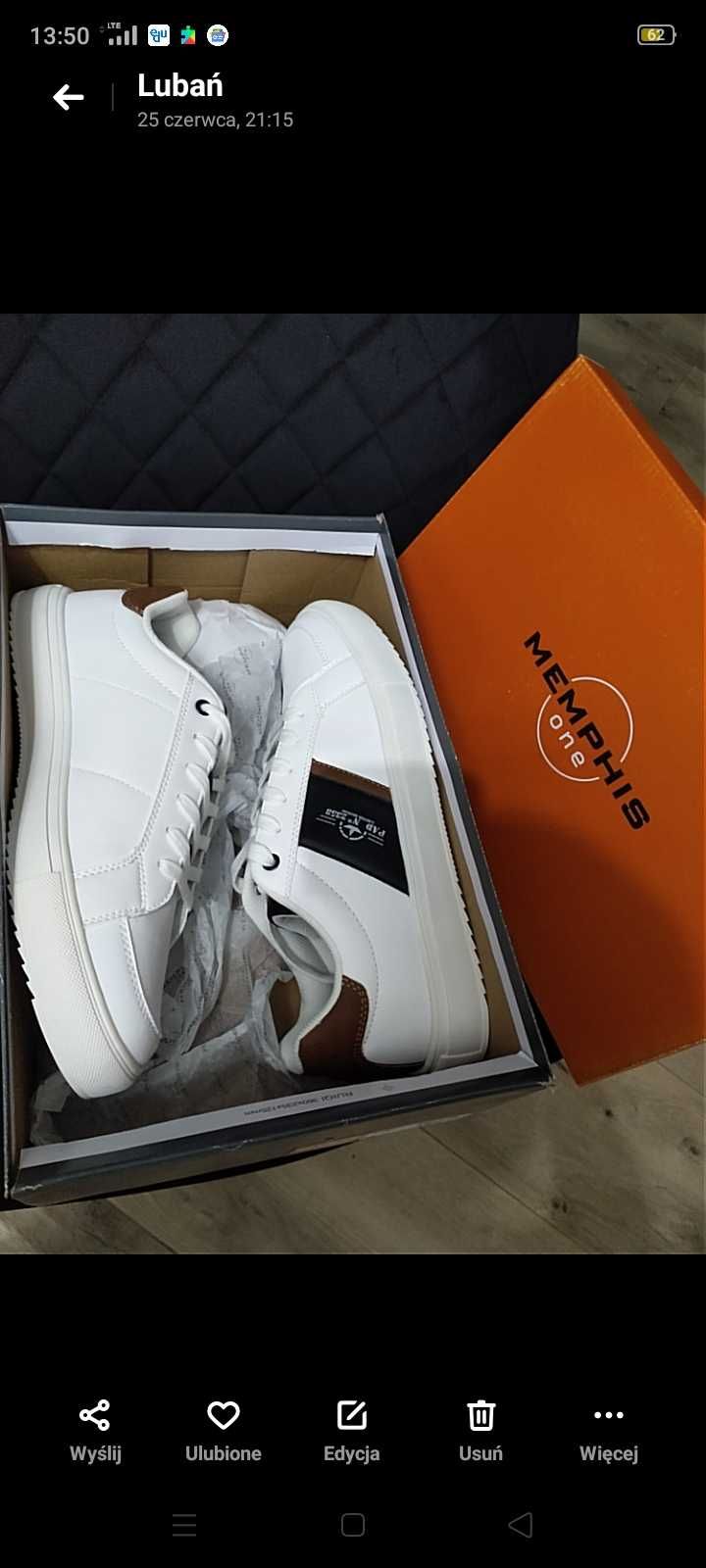 Nowe solidne buty sportowe męskie