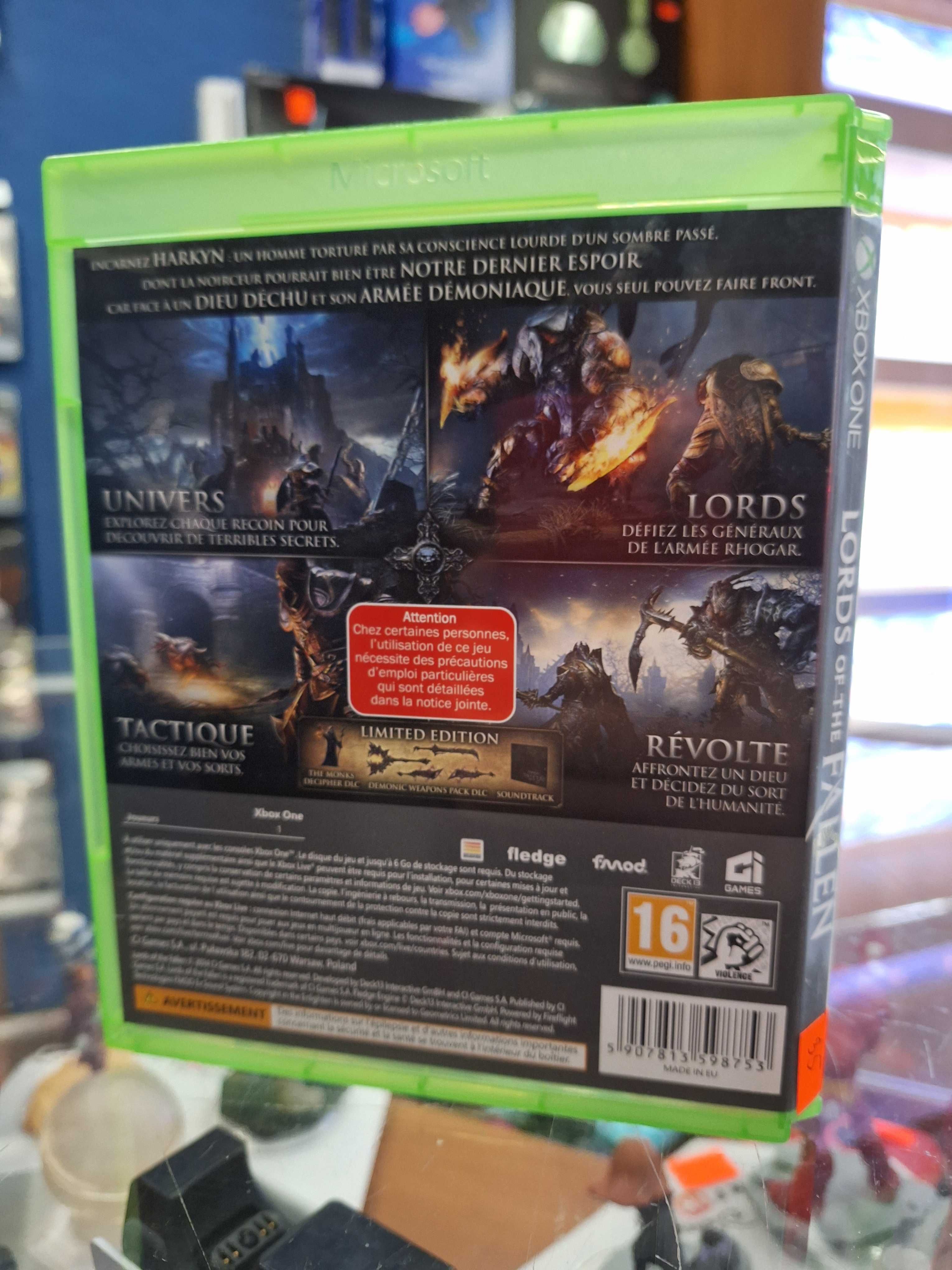 Lords of The Fallen Limited Edition Xbox One, BDB, CentrumGrania