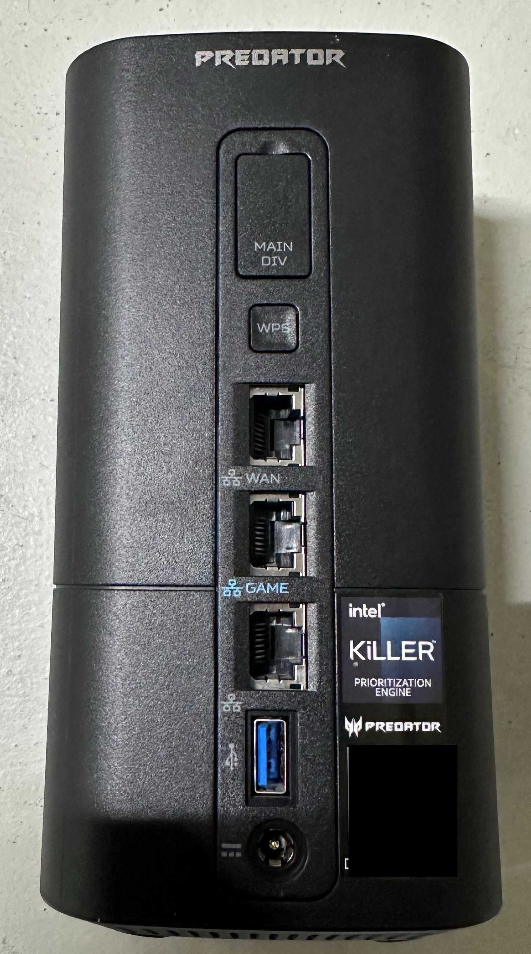 Router Acer Predator Connect X5 5G 802.11ax (Wi-Fi 6)