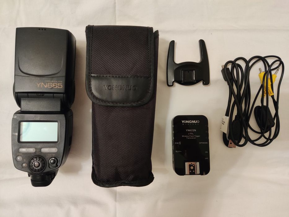 Продам потужний спалах YOUCNUO YN685 + YOUCNUO YN622N в ідеалі