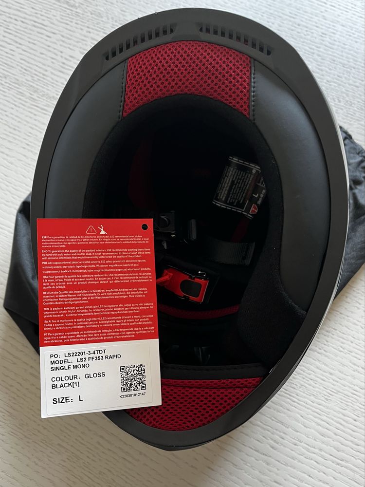 Capacete Integral LS2 FF353 Rapid - NOVO
