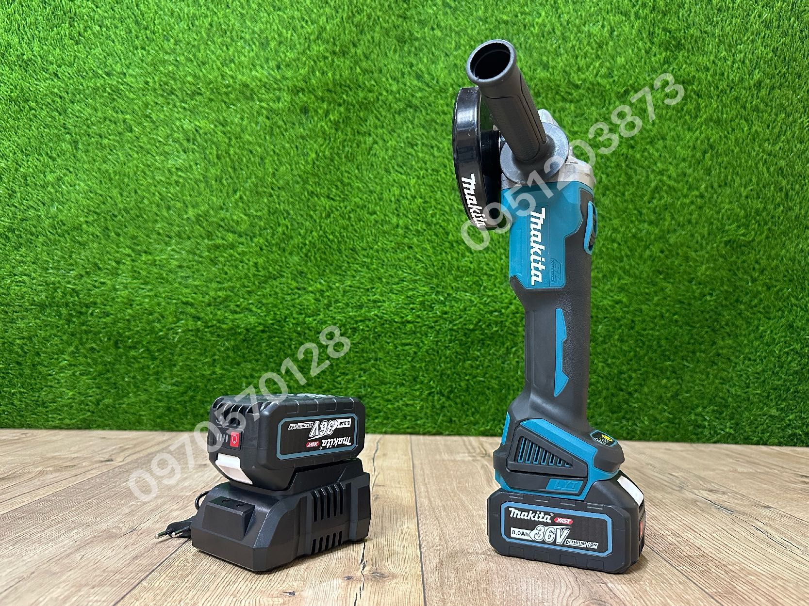 Аккумуляторная угловая шлифмашина Makita DGA 504 36V 8Ah болгарка ушм