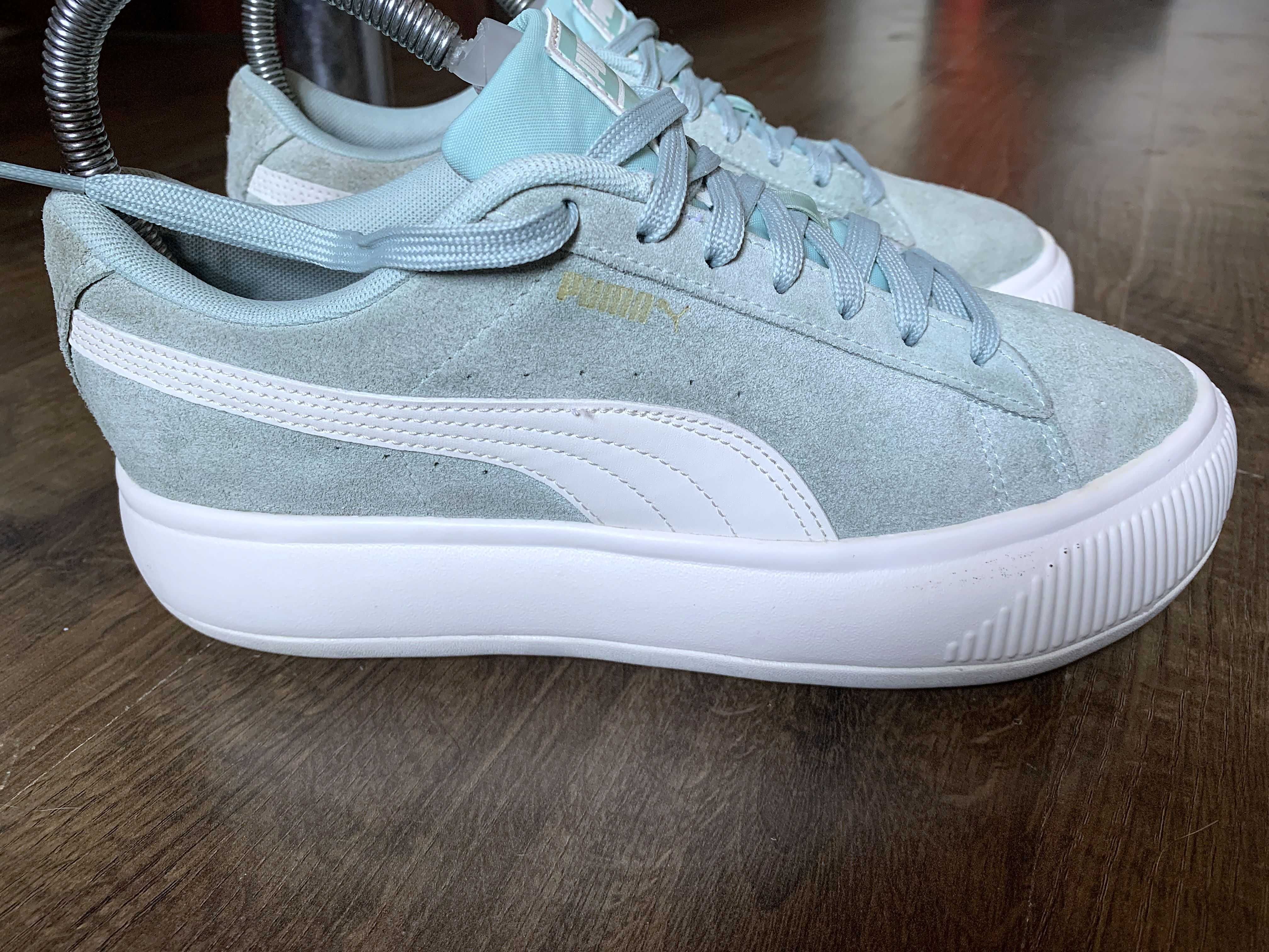 buty Puma Mayu Suede roz.39 damskie mint