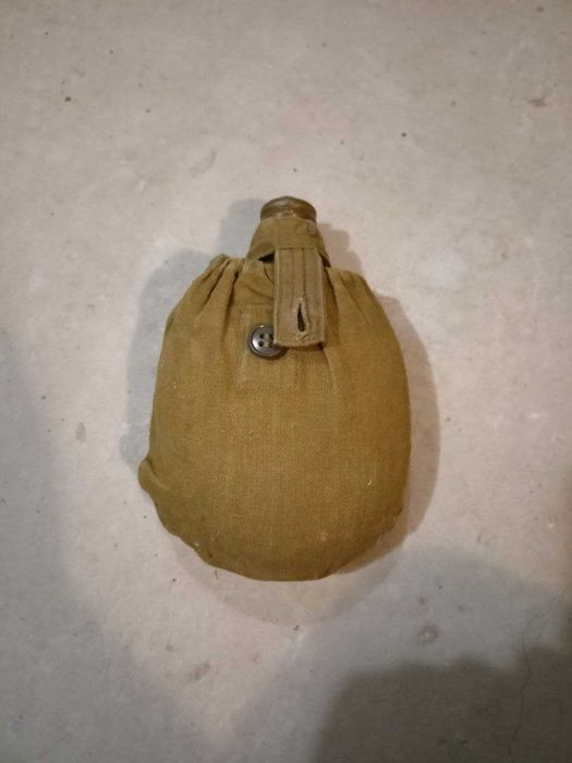 Фляга армейская /военная фляжка с крышкой и чехлом