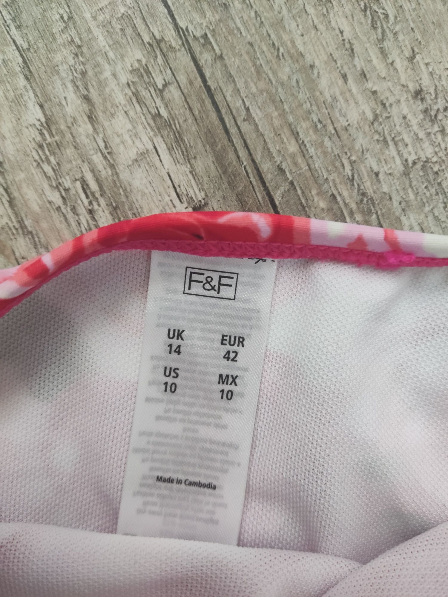 Nowy strój kąpielowy 42 XL figi tankini F&F