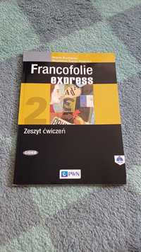 Zeszyt ćwiczeń do j. francuskiego Francofolie Express 2