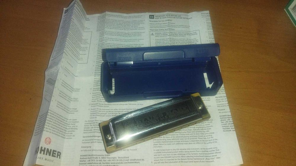 губна гармоніка Hohner blues harp до мажор