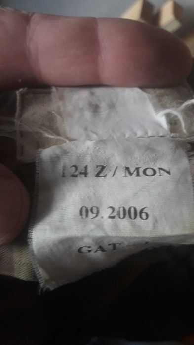 Mundur Wojskowy wzór 123 UP/MON