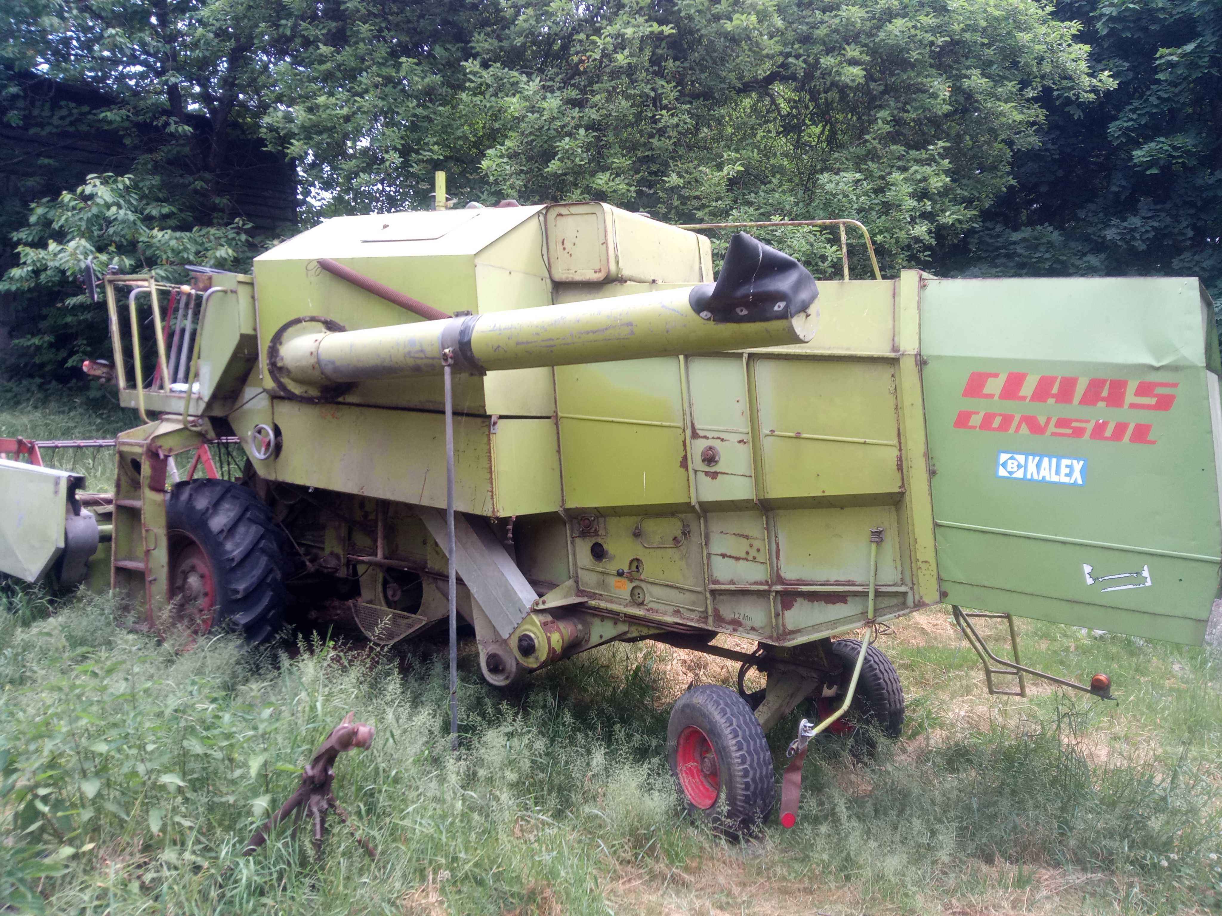 Kombajn claas consul uszkodzony silnik