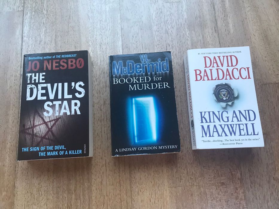 Livros Bolso Suspense/Mistério em Inglês