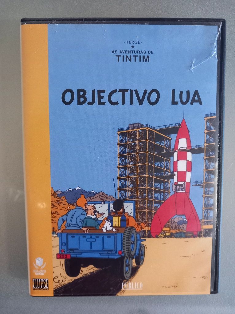 DVD As aventuras de Tintim- Objectivo Lua