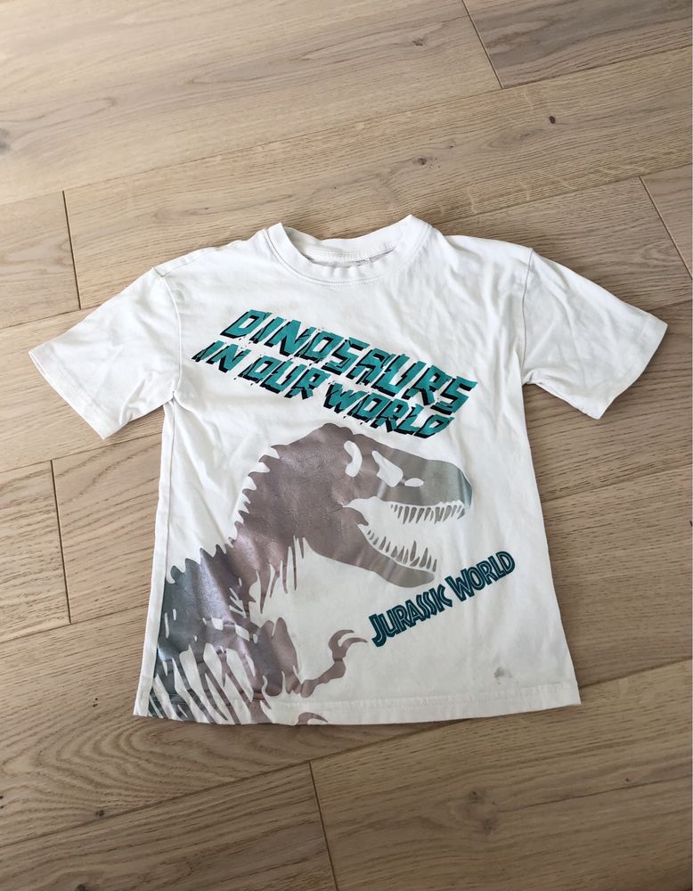Jurassic World Park koszulka chłopięca dinozaur 4-6 lat 110-116