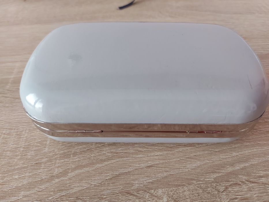 Torebka szara torba kopertówka do ręki wizytowa szara na wesele