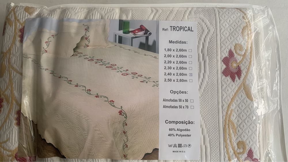 Colcha de cama 2,40 X 2,60 NOVA