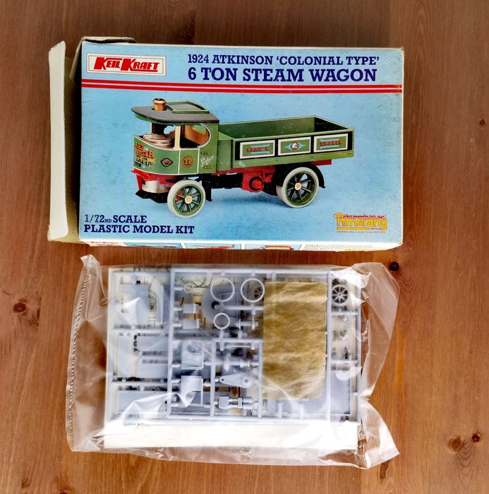 Keil Kraft 1924 Atkinson Colonial Type 6 Ton Steam Wagon 1/72 Selado