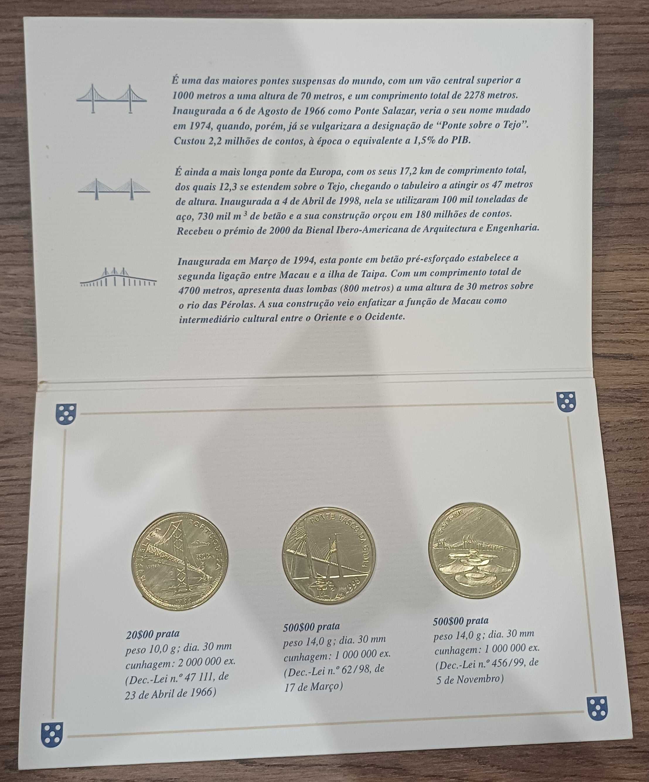 Moedas em prata Coleções Philae