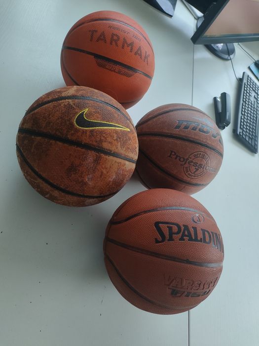 Piłki do koszykówki: Spalding; NIKE; MOVE; TARMAK