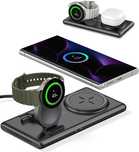 Bezprzewodowa ładowarka 2w1 do Samsung Galaxy Watch, Flip, Fold, Buds3