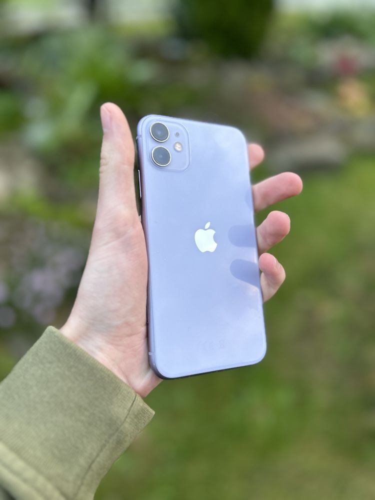 !UWAGA! IPHONE 11 stan JAK NOWY kondycja 82% liliowy