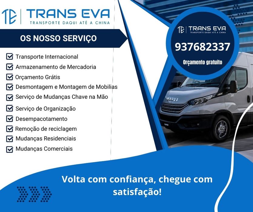 Mudanças domesticas / transporte