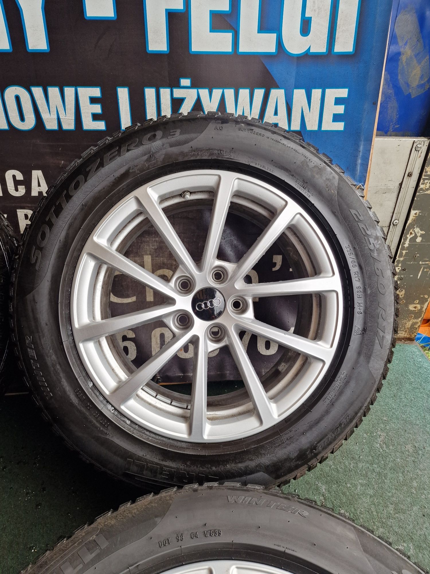 Alufelgi 17 5×112 Audi A6 C7 C8 A4 B8 B9 A8 A5 Komplet Orginał