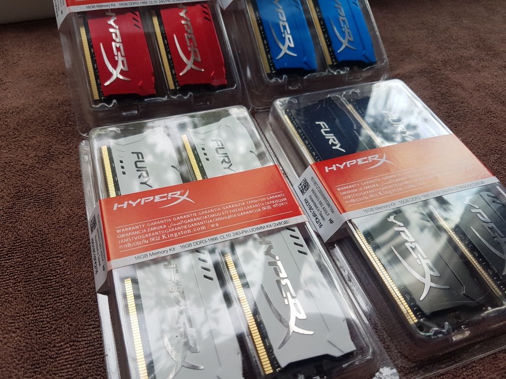 DDR3 8gb 16gb 1866MHz/ДДР3 ОЗУ оперативная память HyperX Fury Kingston