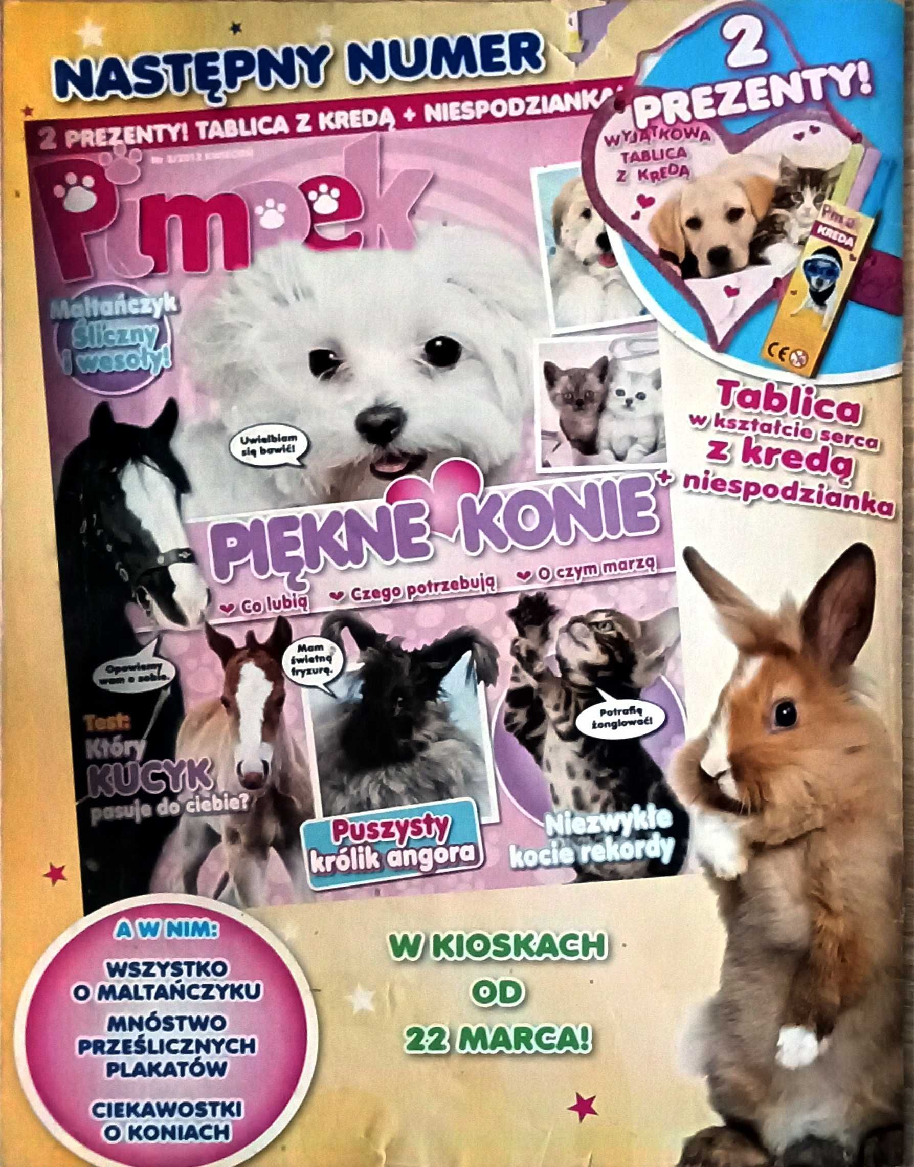 Pimpek dla małych miłośników zwierząt 1/2012