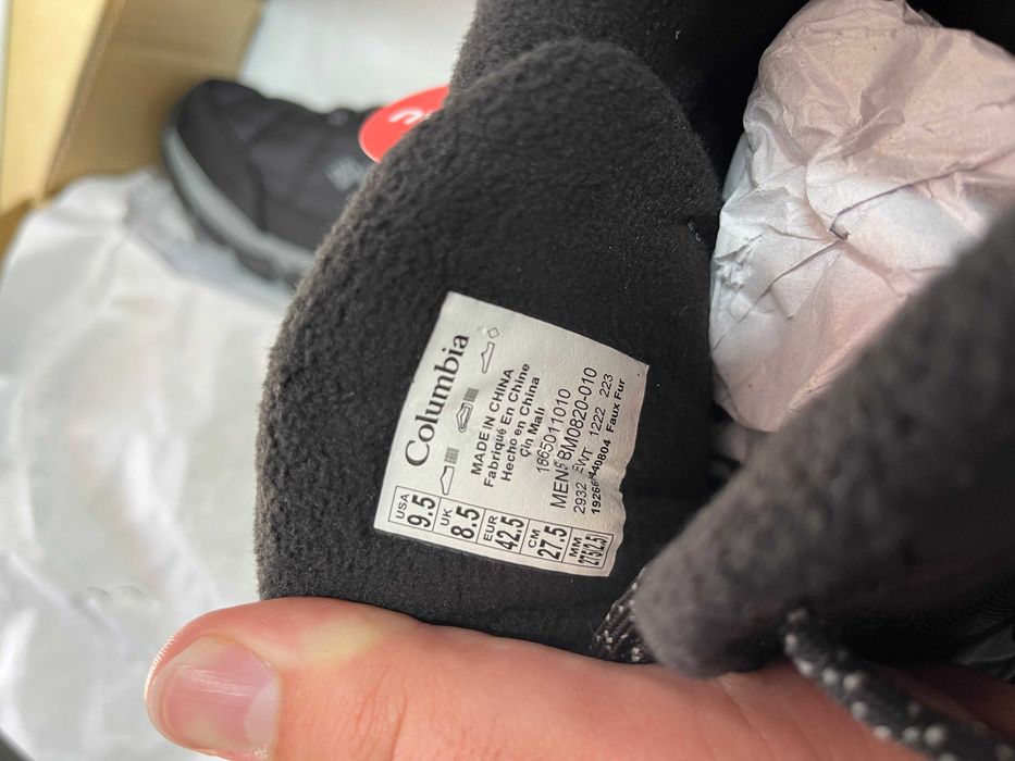 Полуботинки Columbia Firecamp Fleece III (BM0820-010) оригинал