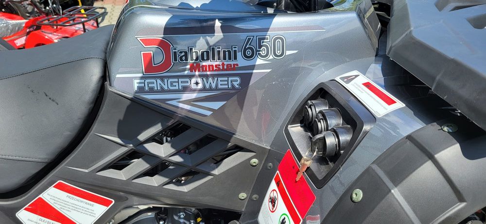 Quad Diabolini Monster 500 cc 4#4 homologacja T3B  Raty Kredyt