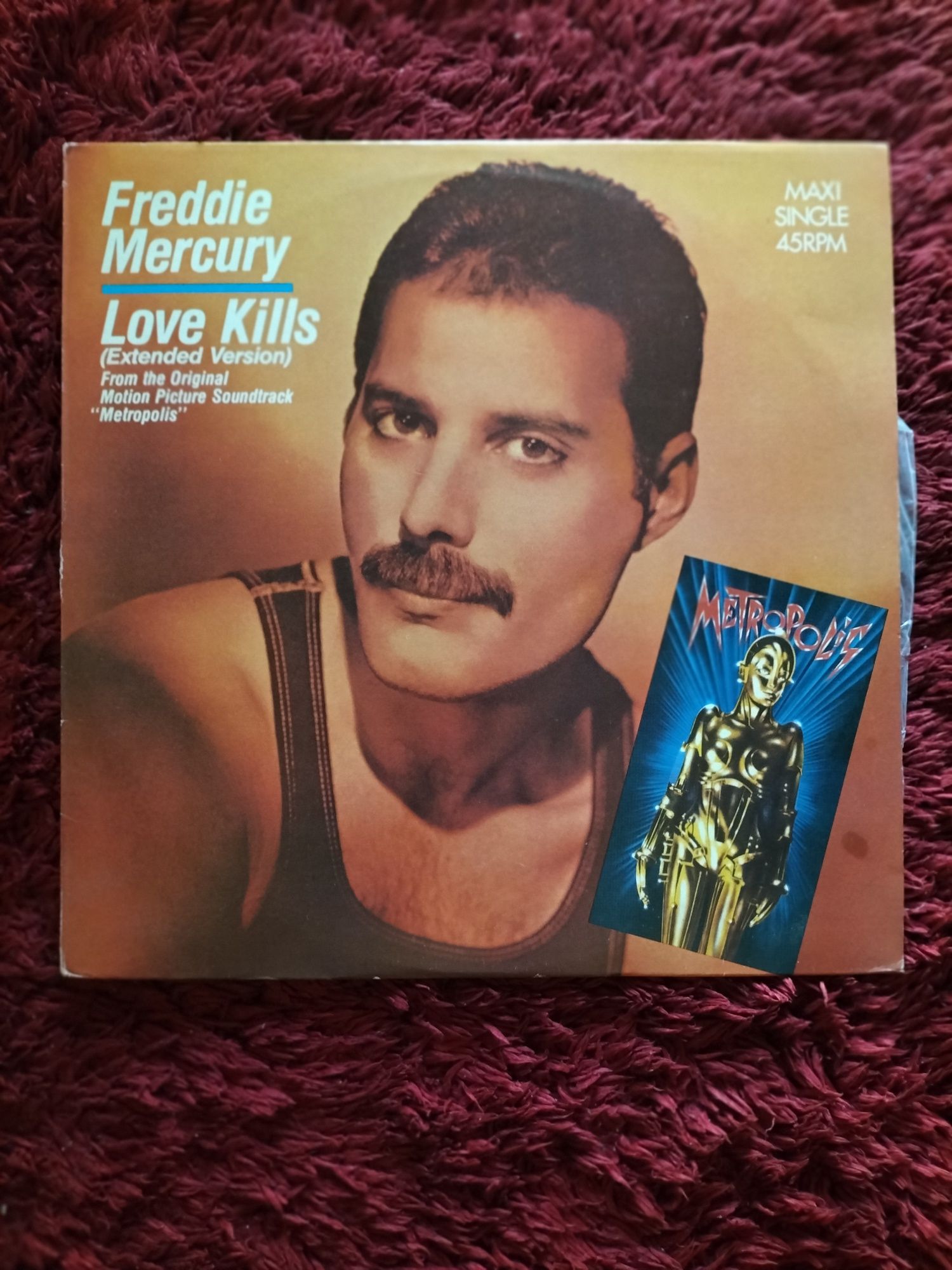 FREDDIE MERCURY maxi 12" Queen