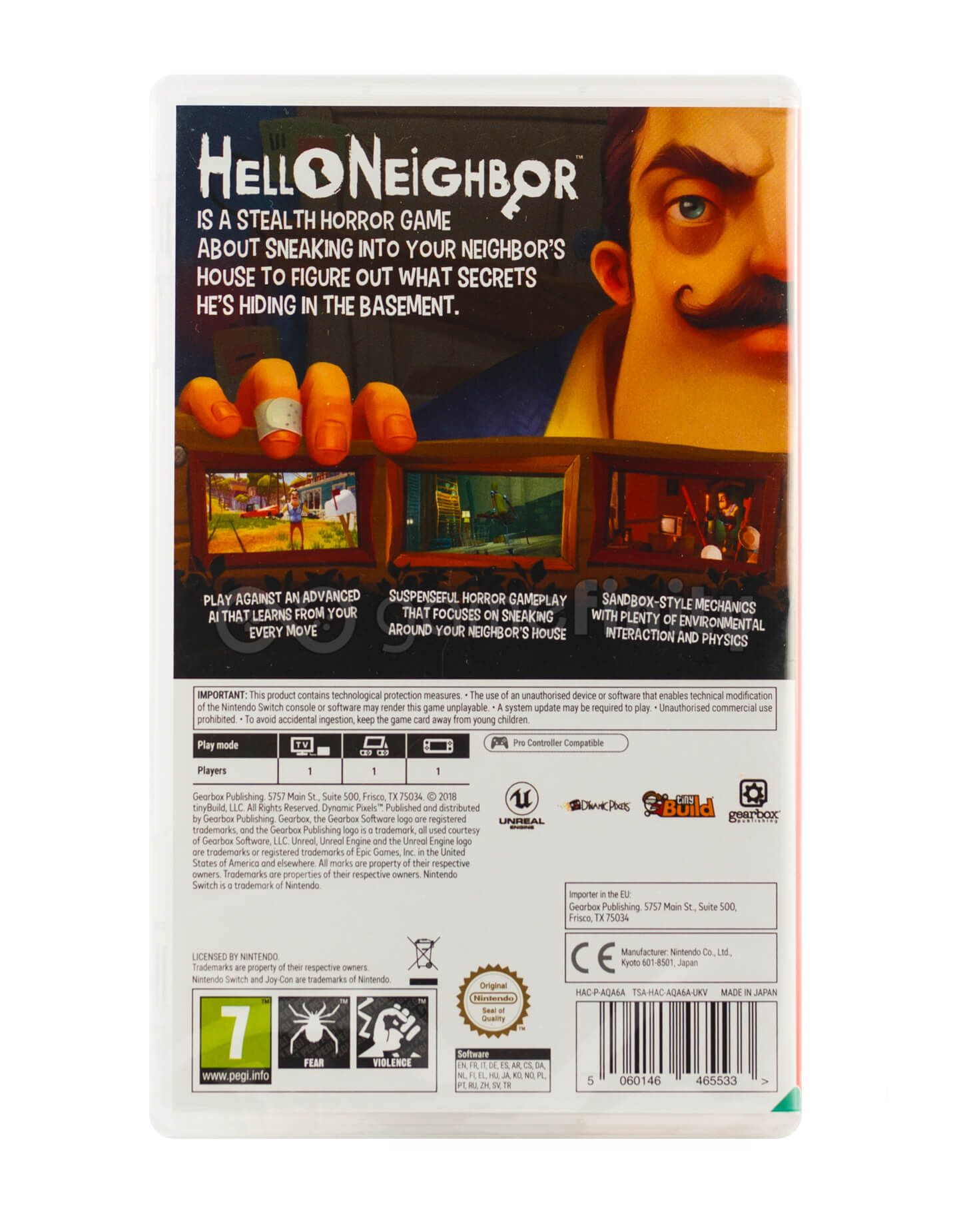 Hello Neighbor (NSW) Gra nowa w folii