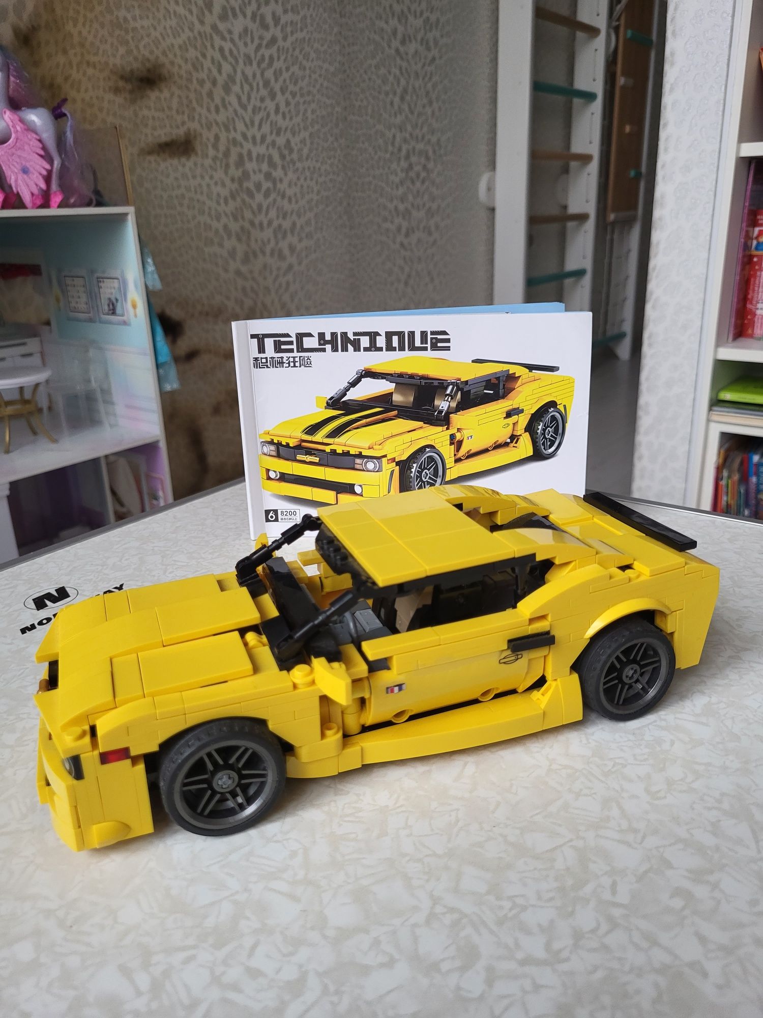 Lego Technic Chevrolet Camaro аналог Шевроле Камаро