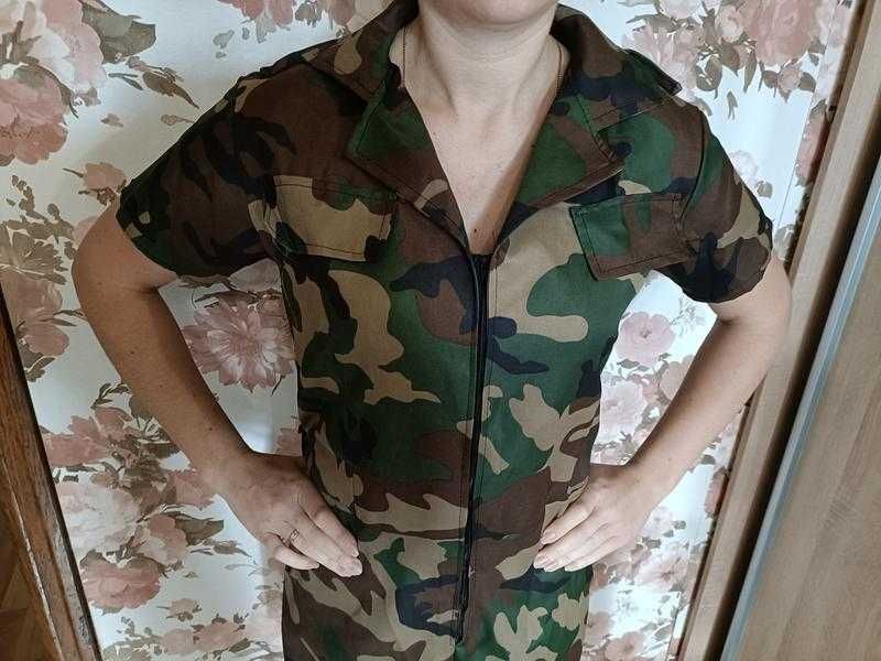 Карнавальный костюм военный,женский военная форма аниматор косплей . m