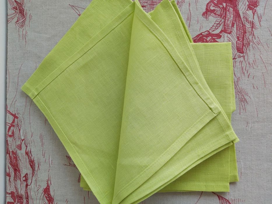 Panos em linho / guardanapos linho