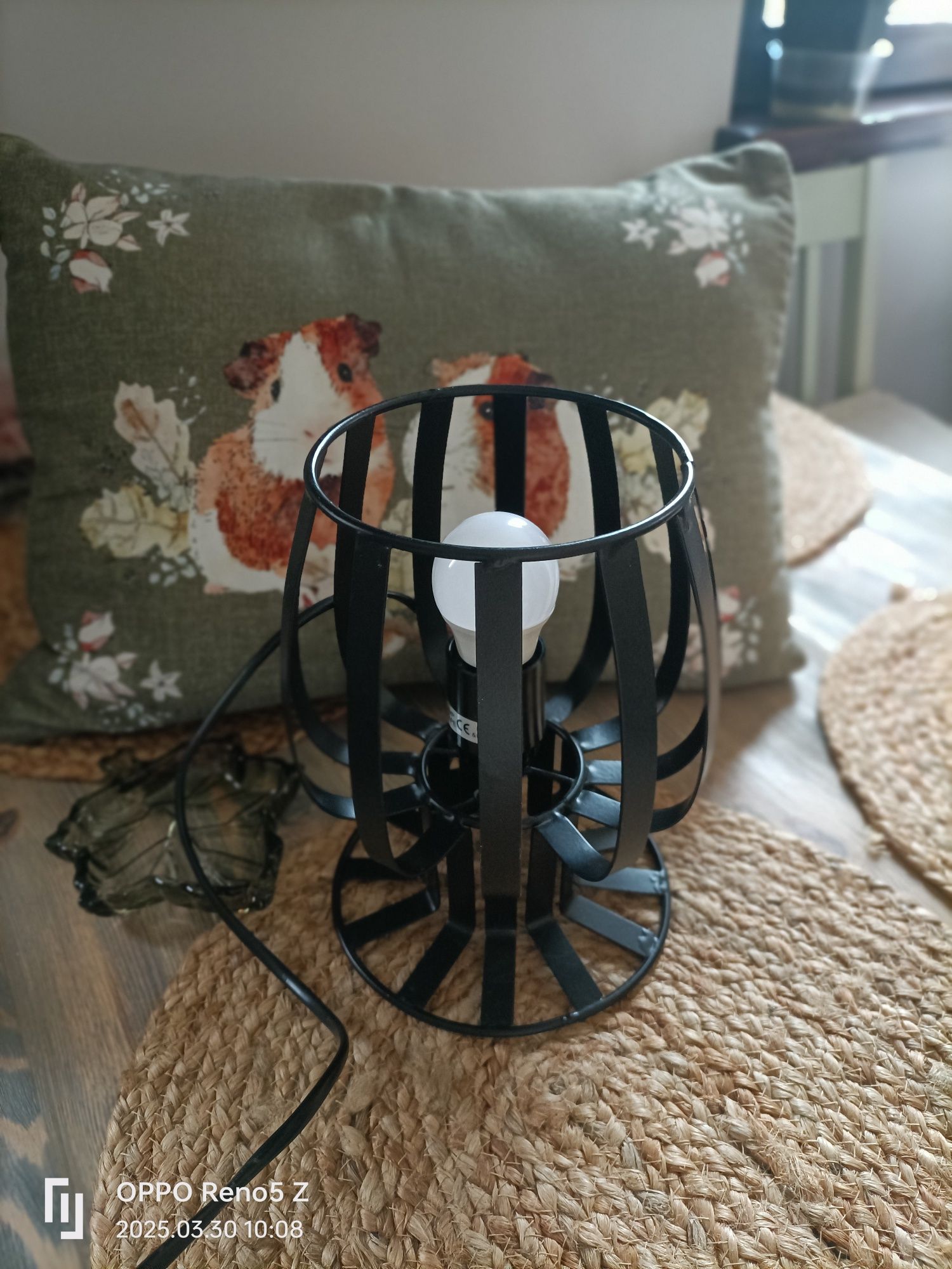 Lampka nocna, lampa, indyjska