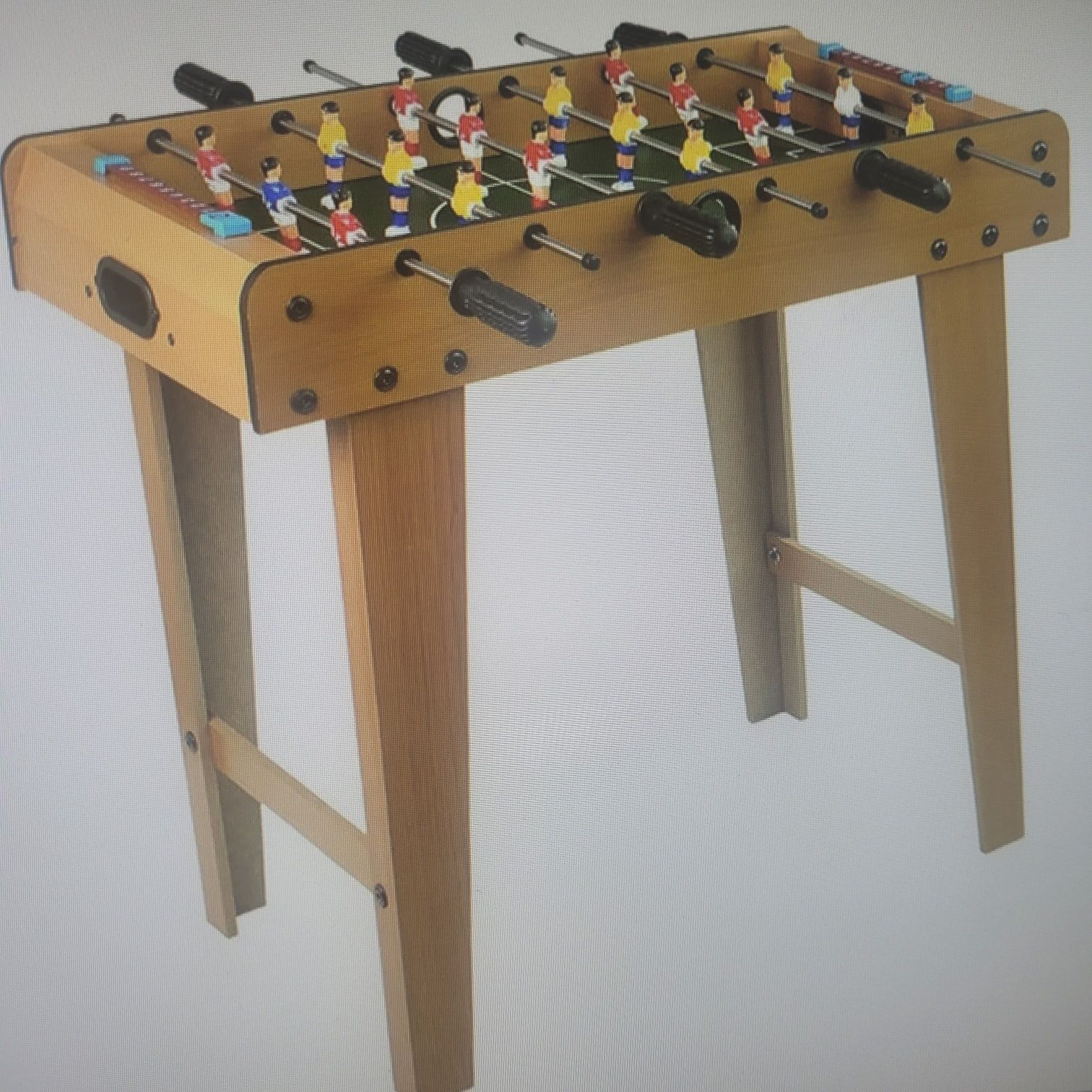 Stół do gry w piłkarzyki stołowe drewniany