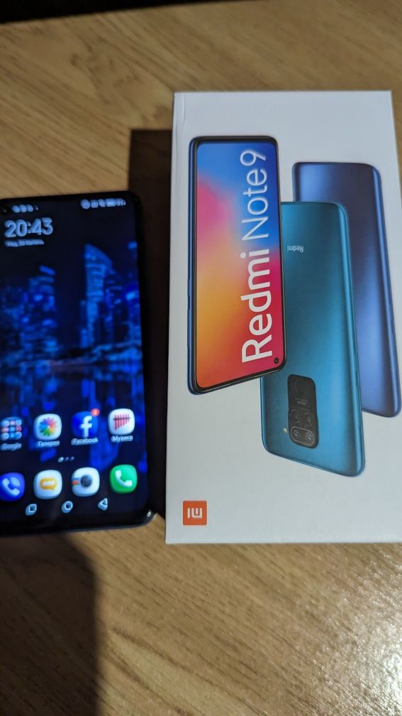 Продам телефон Xiaomi redmi note 9